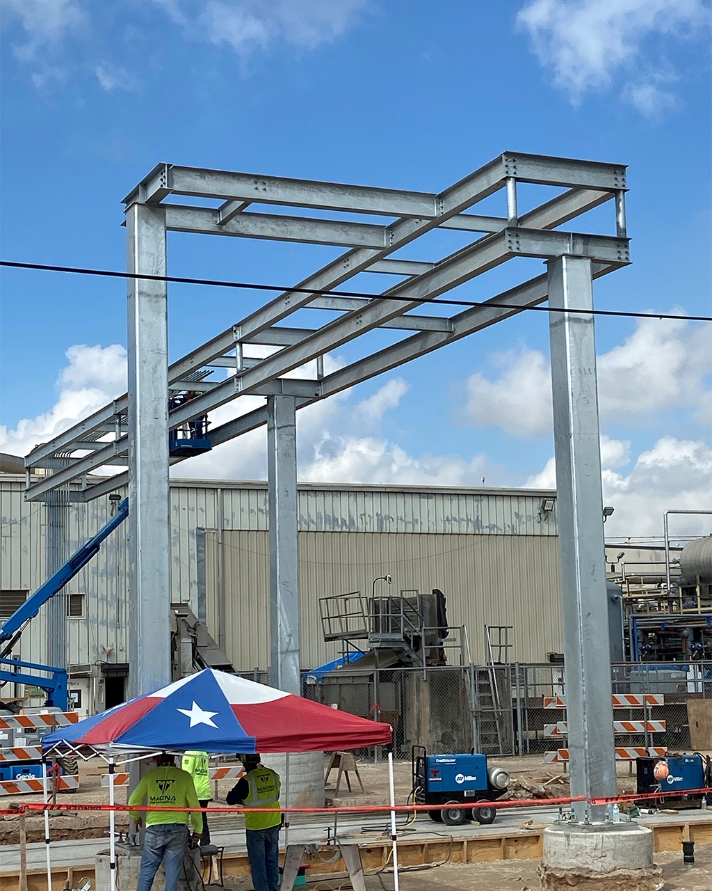 Structural Steel Fabrication Feature - Magna Mechanical
